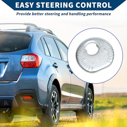 Hihaha Keilriemenspannschraube Nr. 4819830090 für Lexus IS300 2001-2005 für TOYOTA CROWN 1995-2001 für TOYOTA VEROSSA 2001 Dichtung Metall 1 Stück Silberton