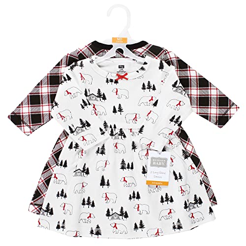 Image of Hudson Baby Girl's Cotton Dresses
