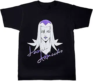[ANQIAOS] ジョジョの奇妙な冒険 jojo アバッキオ アニメ 漫画 Tシャツ メンズ レディース Tシャツ 夏服 スポーツ プリント 半袖 個性的 無地 ゆったり 通気性 ファッション 大きいサイズ