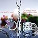 Fitracker LED Ford Keychain Crystal Light Changing Car Key Chain Accessories