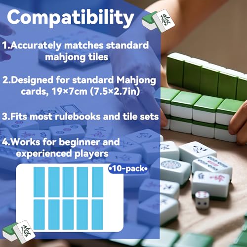 Mahjong Line Finder Guides para Cartas (Paquete 10) miniatura 4