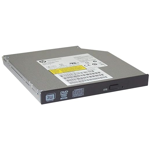 HP SLIMLINE SUPER MULTI DVD WRITER MODEL# DS-8A8SH-EEL HP PART# 657959-001