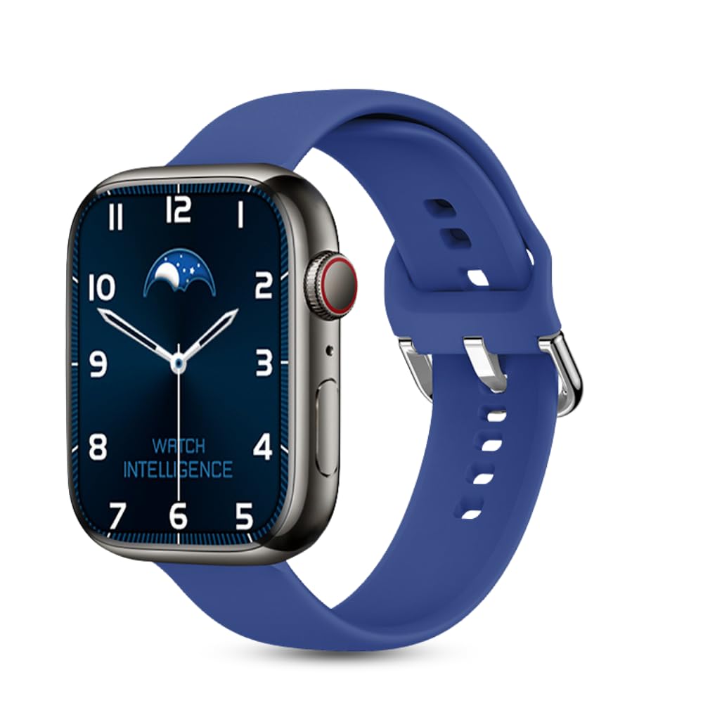 RAT Tiger Calling AK58-SW Smartwatch | 2.05" Full Screen IPS Display with Gesture Control, BT Calling, DIY Watch Face Studio, HeartRate & Blood Oxygen Tracking Smartwatch for Men & Women (Blue) (B0CVTFJDWP) Amazon Price History, Amazon Price Tracker