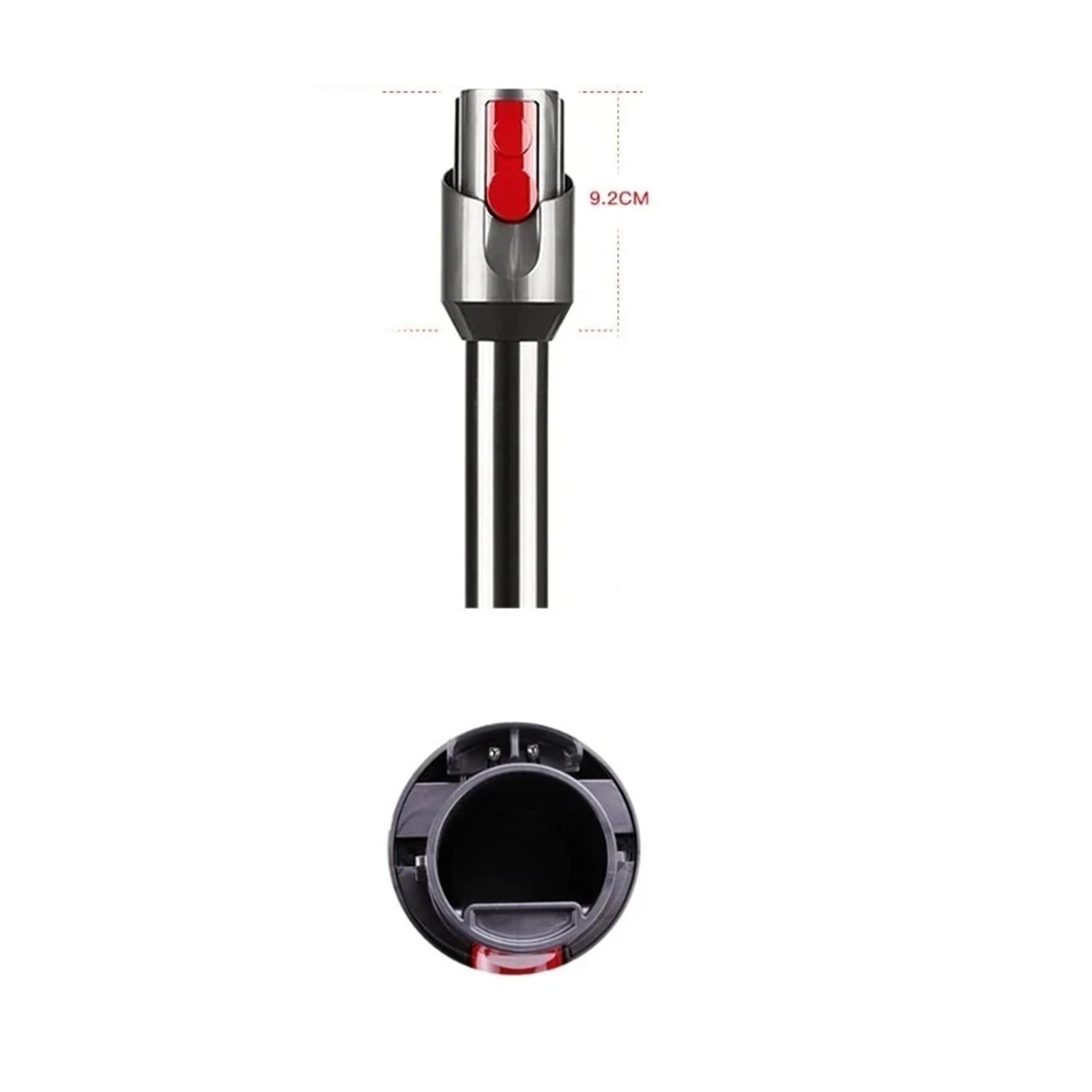 Compatibile con V10/V12 Slim, Asta Alluminio | Bacchetta: tubo dritto in alluminio, compatibile con V10 Slim V12 Digital Slim.