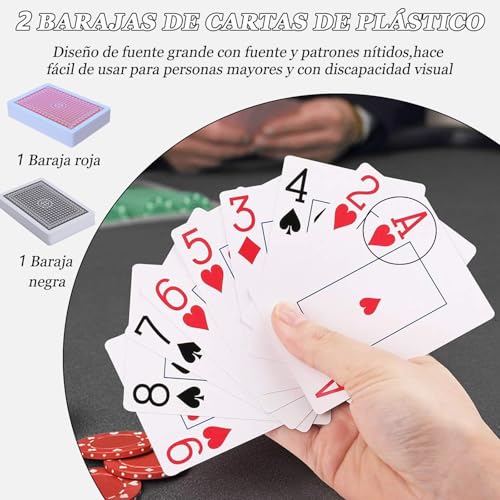 Reviews de Baraja de poker los más solicitados. 20 Imagen adicional