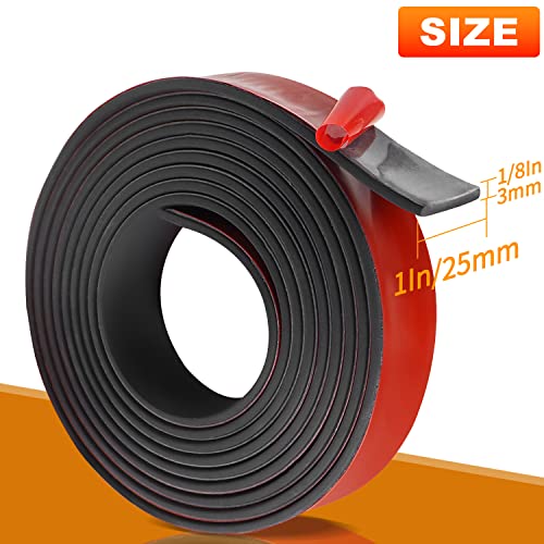Eunice DJXJT-01 Adhesive Rubber Strips Neoprene Rubber Sheet, Solid Rubber Sheets Rolls For Pads, Crafts, Diy Gaskets thumb #1