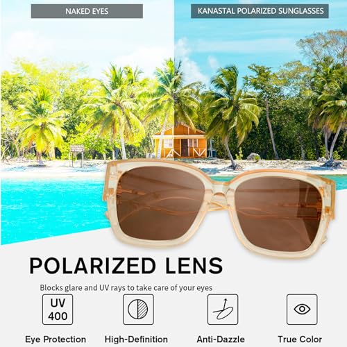 Image of KANASTAL Anti Blue Light Glasses for Women and Men | TR90 Frame,UV Protection,PC Lens,Lightweight,High Definition,Computer,Phone,Video Gaming,Television,Gaming,Screen