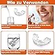 Schnarchschiene,Schnarchstopper (mit Ohrstöpseln) Anti Schnarch Schiene,Schnarchfrei pro,Schnarchschiene für Männer und Frauen,Anti Schnarch Mundstück (Transparent mit Ohrstöpseln)