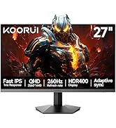 Amazon.com: KOORUI 27 inch QHD Gaming Monitor 260hz/240hz, 1440p