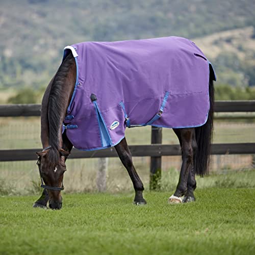 WeatherBeeta ComFiTec Essential Standard Neck Lite Horse Blanket, Black Western Print, 66" - Image 3