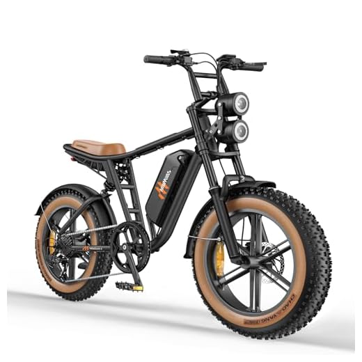 HillMiles MileZoom1 Bicicleta Eléctrica Adultos con Batería Extraíble 832WH, Autonomía Máxima 130 km&Velocidad Máxima 25 km/h,Neumáticos 20 x 4.0, Suspensión Completa 7 velocidades Ebike Todoterreno