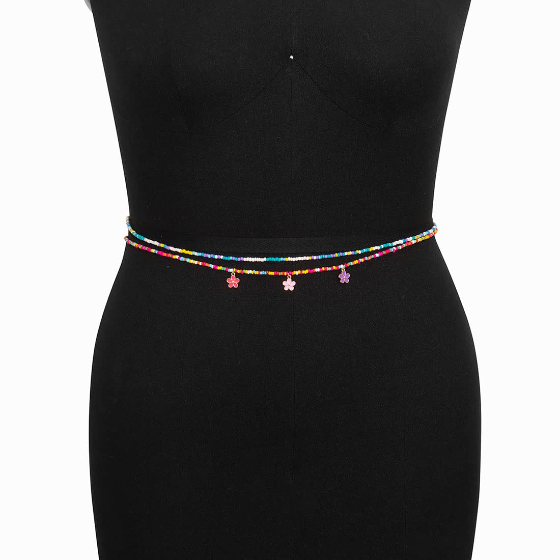 Prosy Cadena De Cintura Con Lentejuelas Y Corazón | Ajustable, Brillante Y Elegante | Accesorio De Playa Y Fiesta Para Mujer