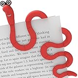 Clip Bookmarks for Kids Students Women and Men - Wally The Bookworm Cool Cute Bookmark and Page...