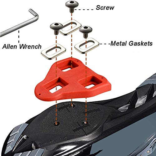 image for WantGor Bike Cleats Cover Set Compatible with Look Keo(4.5 Degree Floa