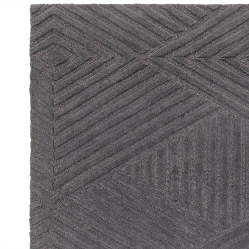 Image of Soft Woolen Modern Collection Tufted Carpet for Living Room Bedroom and Hall Size 6 x 9 Feet Color Multi