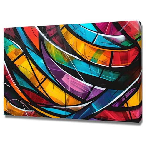 Tableau decoration murale grand format pour réveiller un salon terne