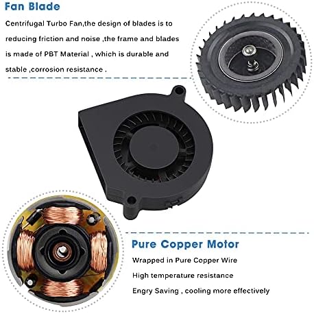 60mm Blower Fan 60 x15mm USB Blower Cooling Fan 5V 6015 Centrifugal Fan 6CM Turbo Case Fan Cooler For Exhaust Ventilation Fan Replacement