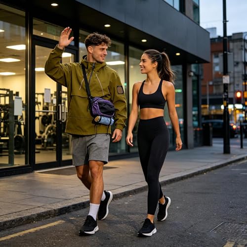 Riñonera de hombro para correr con protección impermeable total 6