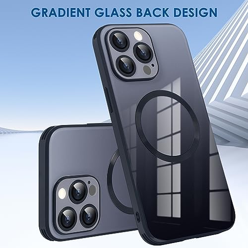Coque iPhone 14 Pro magnétique antichoc pour éviter les rayures de l'objectif noir - 5