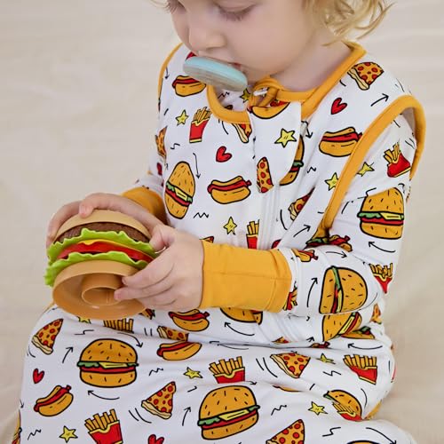 Image of babee Reshinee Bamboo Viscose Sleep Sack for Babies and Toddlers 1.0 Tog Wearable Blanket 2-Way Zipper Baby Shower Gifts