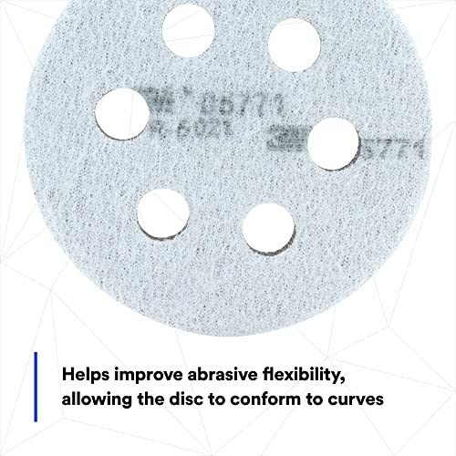 Image of 3M Hookit Soft Interface Pad 05771, Foam, Quick Change, Soft Pad for Autobody Sanding, 3in x 1 /2in x 3 /4in (Pack of 10)
