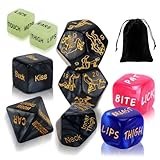WJMY 9er Würfel set,sex spielzeug für die paare, Sexstellung, Kama-Sutra Sex-Spiel für Erwachsene, Schlafzimmer Geschenk, Entscheidungswürfel-Szenario, Pose, Körperteil und Spielweise