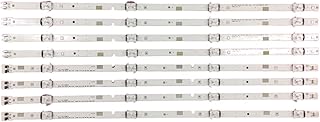 HABITZ 8 PCS LED Backlight Strip Compatible with UE48J5200 UE48J5202 UE48J5205 UE48J5250 UN48J5000 UE48J5270 UE48J5005 BN96-37296A 37297A (Color : 1 Set)