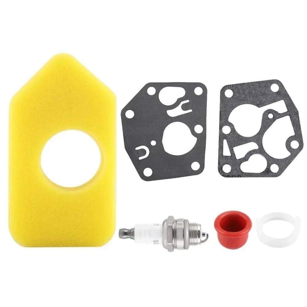 Filtre à air de joint de diaphragme de carburateur pour l'entretien printanier de votre jardin