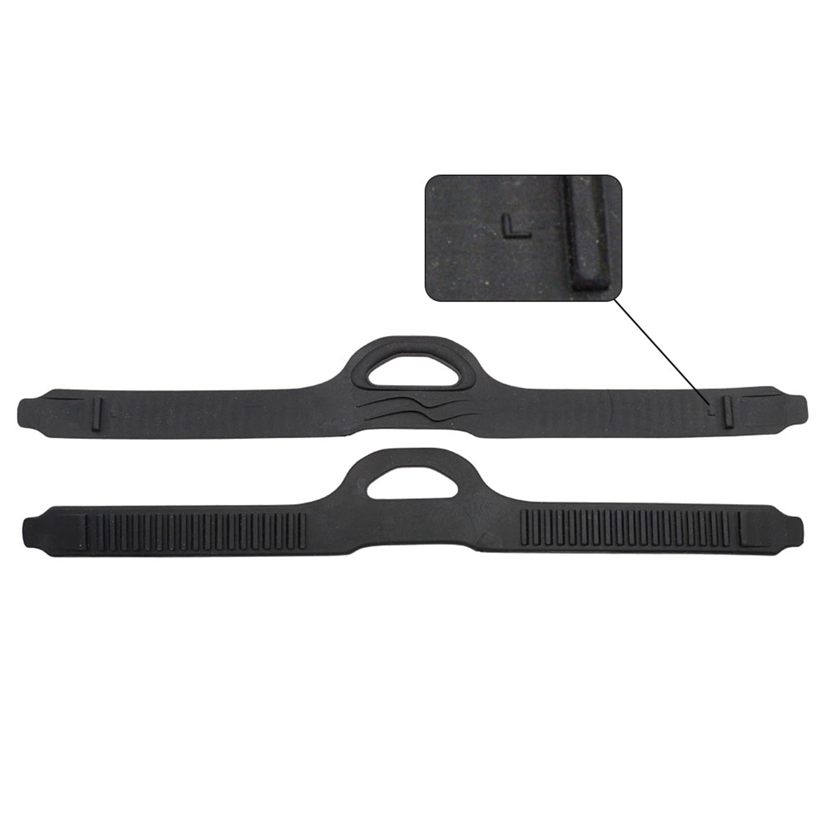 1 Pair Underwater Fin Buckle Strap Adjustable Swimming Fin Strap Replacement Foot Fin Diving Accessories Adjustable Foot Fin