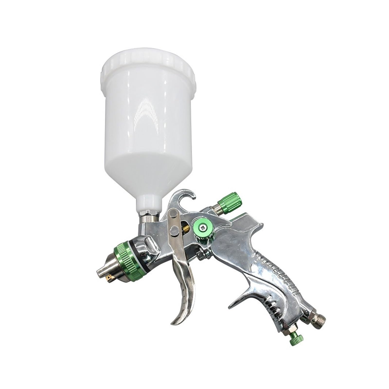 Pistolet à peinture HVLP avec buse de 2.0mm et réservoir de 600ml pour carrosserie et meubles