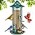 Jarkyfine Metal Mesh Tube Bird Feeder for Outdoors Hanging - Squirrel Chew Proof Bird Feeders for Outside, Rust-Proof, 2LB Large Capacity, Easy to Refill, for Finch Cardinal, Gifts for Bird Lovers