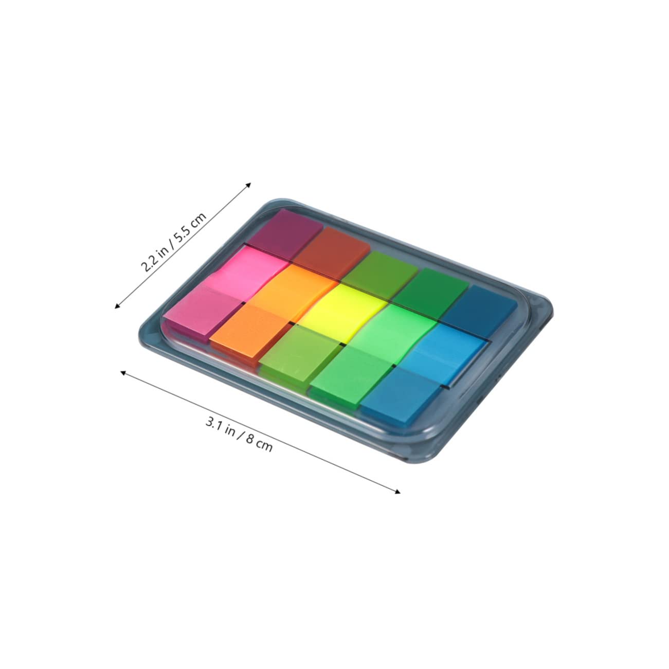 SHINEOFI Lot De 3 Autocollants Dindex Marqueurs De Page Fournitures Scolaires Et De Bureau Onglets Autocollants 10 Pièces X 3