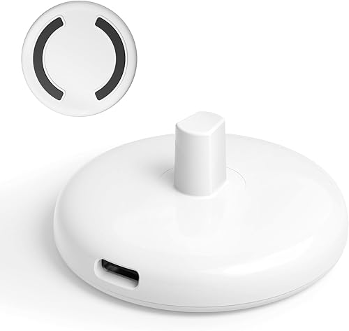 Cargador de inducción tipo C compatible con cepillos de dientes eléctricos Oral-B Braun IO3456, Pro 136003000, D100, cargador de viaje portátil de