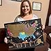 Newverest Scratch Off United States and World Map, 2-in-1 Trek Scratchers Bundle - Large Size Detailed Travel Art Posters, Fits 24