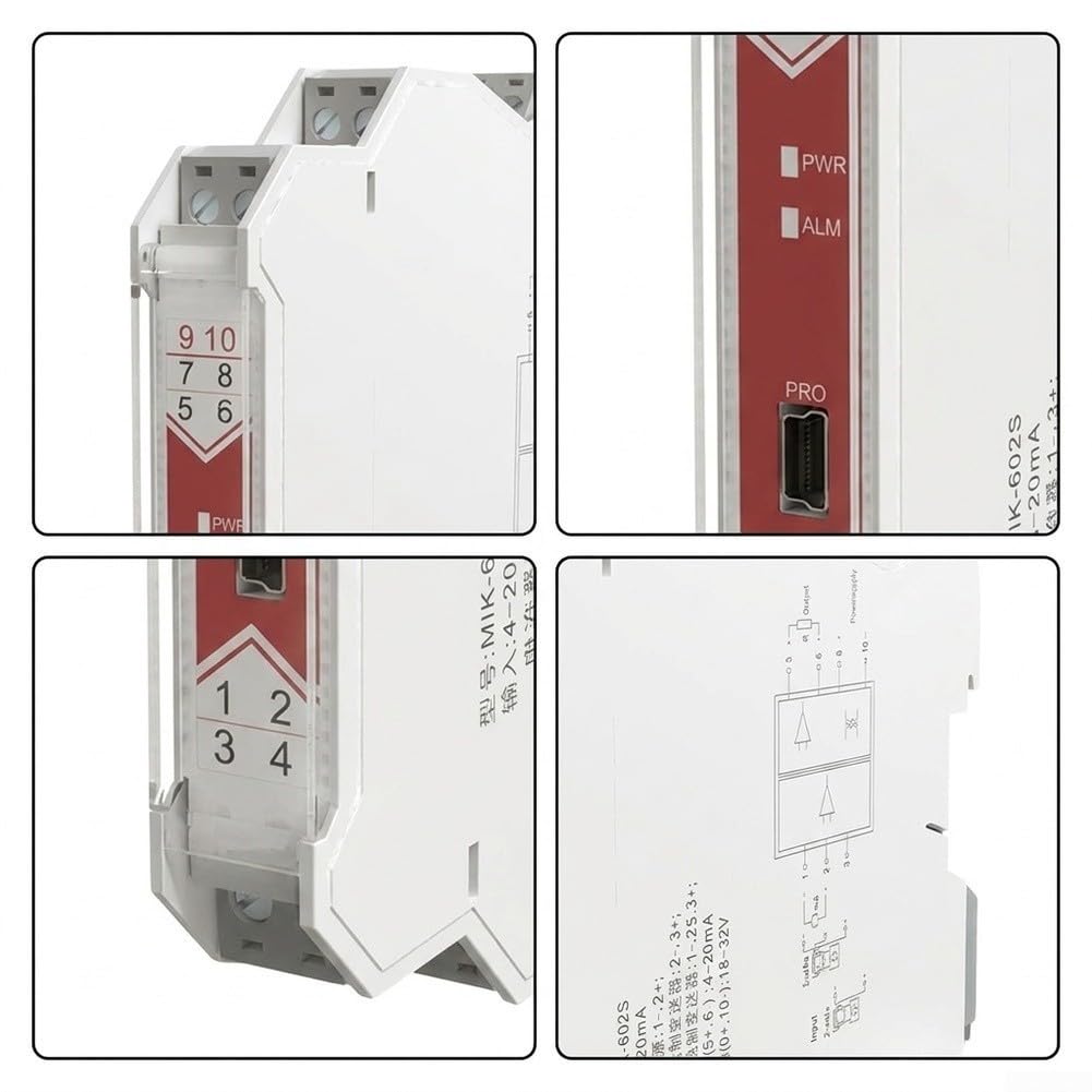MIK-602S - Separador de señal para PLC y la industria (1 en 3 salida)
