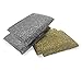 EUROXANTY Pack 4 estropajos para menaje de cocina | Limpieza fácil | Estropajo Plata y Oro | Desincrusta la grasa | Estropajo rectangular | Espuma y fibra