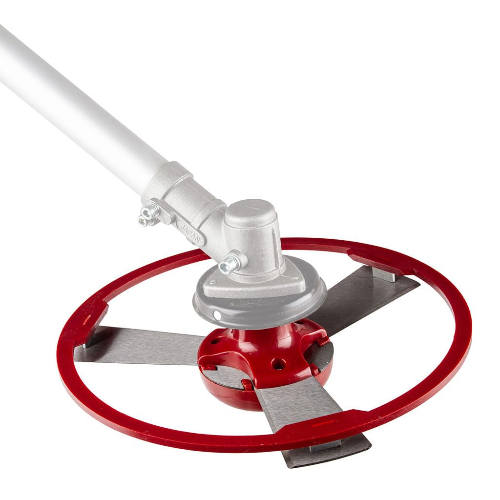 IMJ-Global Lama per Decespugliatore | Lunghezza Lama 85 mm| Larghezza Lama 37-49 mm | con Protezione Ø250mm