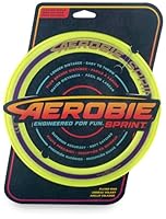 Aerobie Sprint Flying Ring Wurfring mit Durchmesser 25,4 cm, gelb