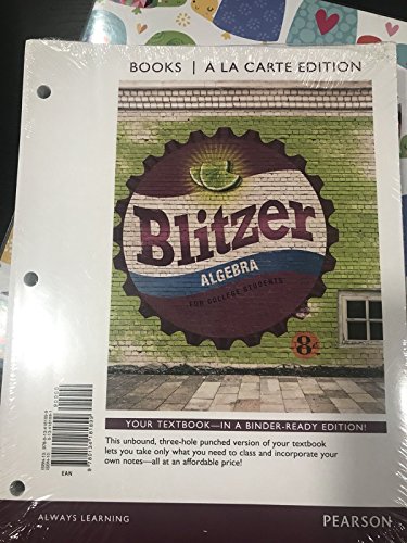 Algebra for College Students 0134181891 Book Cover