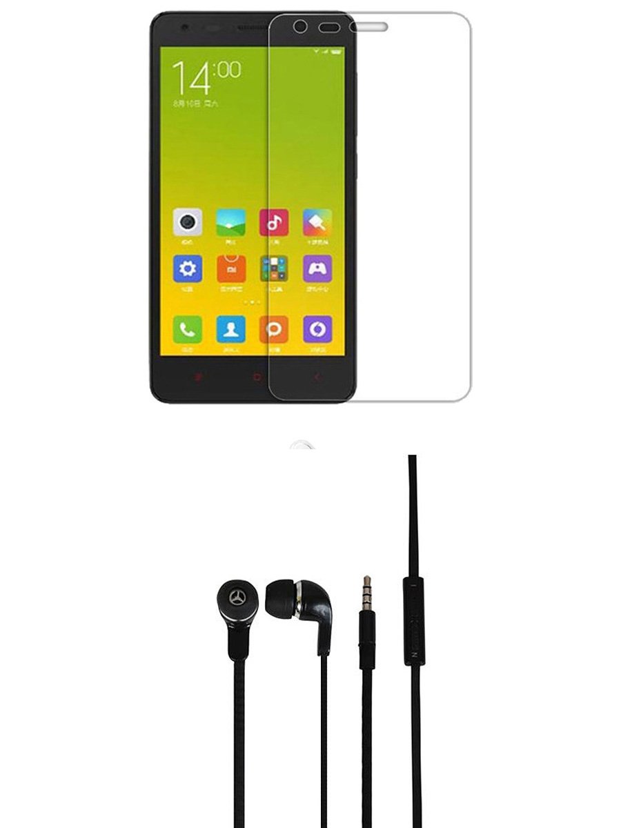 CELLMATE Tempered Glass Screen Guard Screen Protector & Super Bass