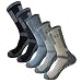 SEOULSTORY7 5Pack Men's Bio Climbing DryCool Cushion Hiking/Performance Crew Socks 5Pair Large2