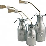  REILANG Pinselöler mit Einzelpumpenwerk Inhalt 300ml Behälter aus Aluminium