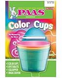 PAAS Easter Egg Dying & Decoration Cup Kit with Magic Crayon and Egg Dipper (Easter Egg Dyeing, Coloring & Decoration Cup Kit)