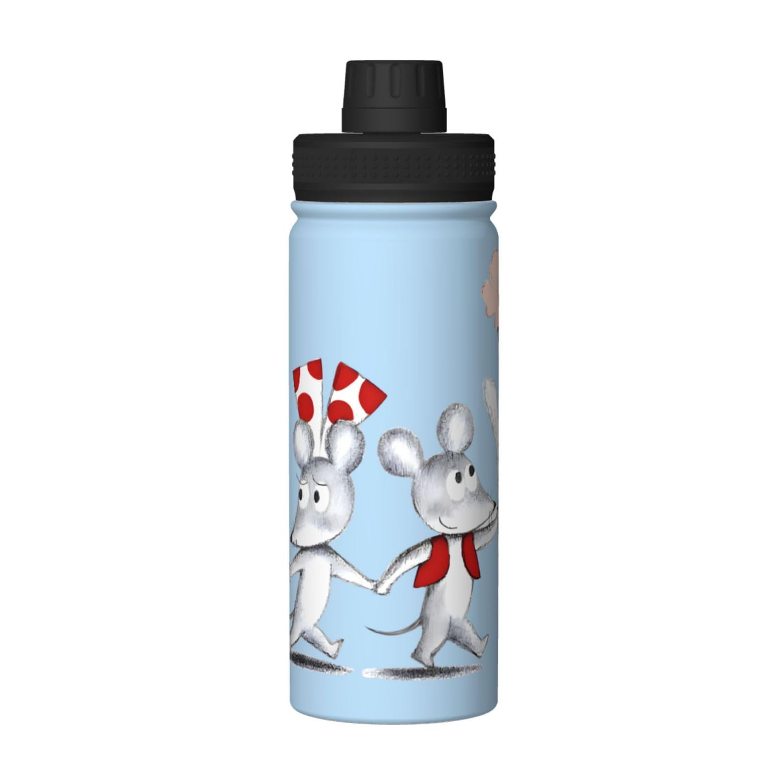 Amazon | 水筒 ねずみくん ねずみくんのチョッキ スポーツボトル 530ml