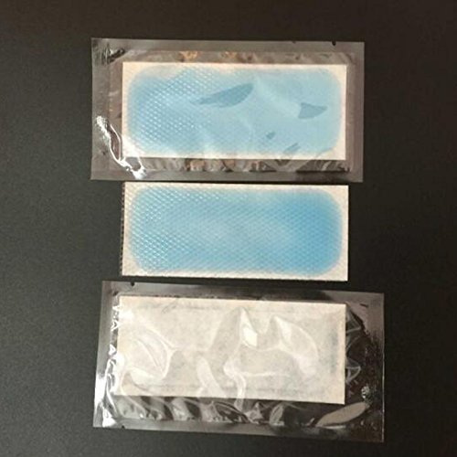 Fencia 20Pcs Cooling Gel Patches, Cooling Forehead Strips Relieve Headache,Toothache Pain,Drowsiness, Fatigue, Refreshing, Relieve Fatigue, Sunstroke #TOP6