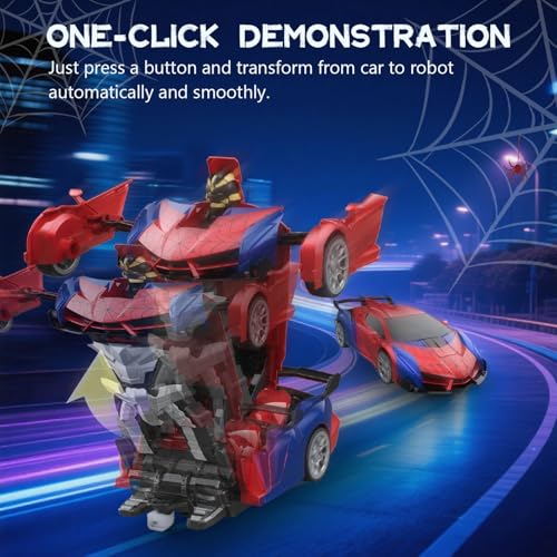 Voiture télécommandée transformable le cadeau d'anniversaire idéal pour garçon - 2