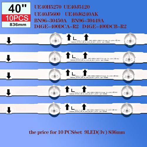 Tiras de retroiluminación LED D4GE-400DCA para televisor de 40 pulgadas 2