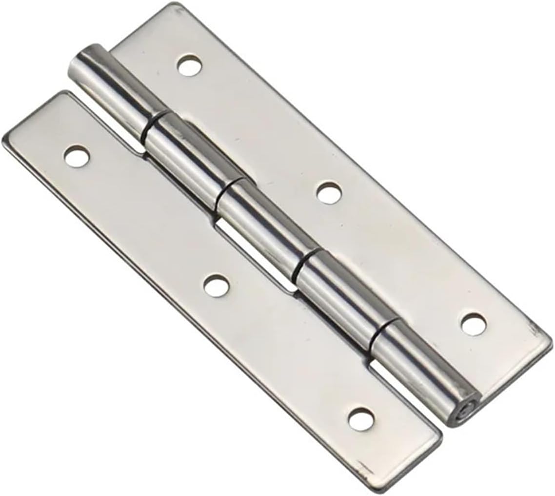 304 Stainless Steel Hinge Industrial Distribution Box Cabinet Door 1Pcs(75mmX32mm)