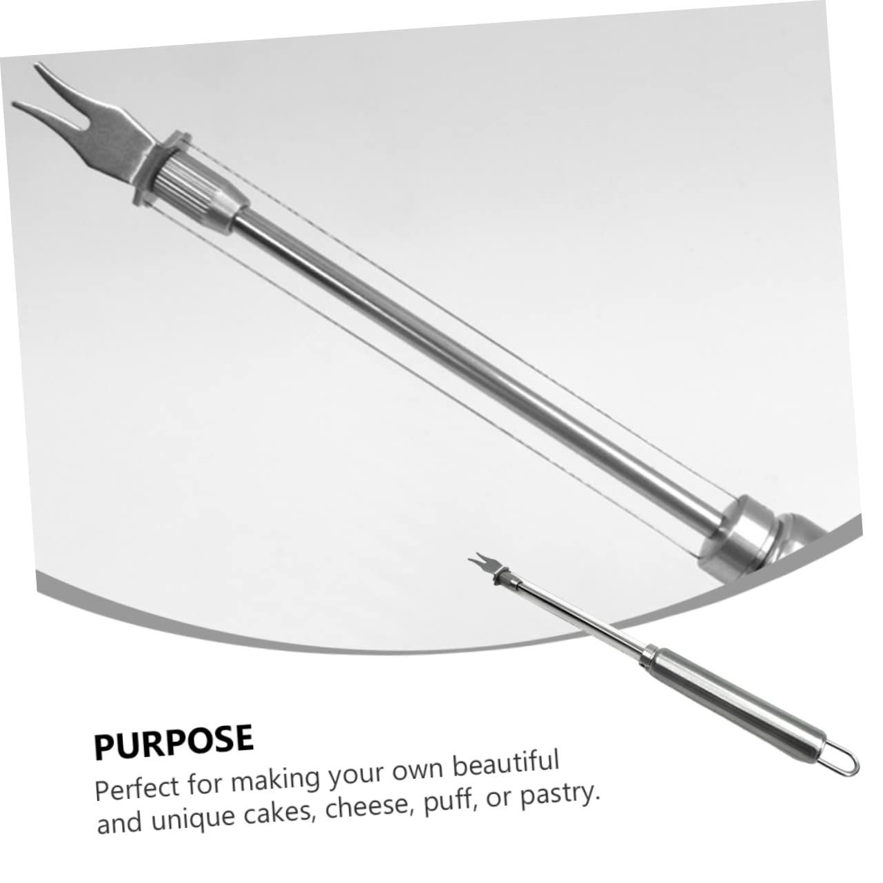 LAPYAPPE 1pc Handheld Stainless Steel Cheese Slicer Butter Cutting Tool Ergonomic Design for Easy Use for Spreading Cheeses Jams and Toppings Lightweight Kitchenware