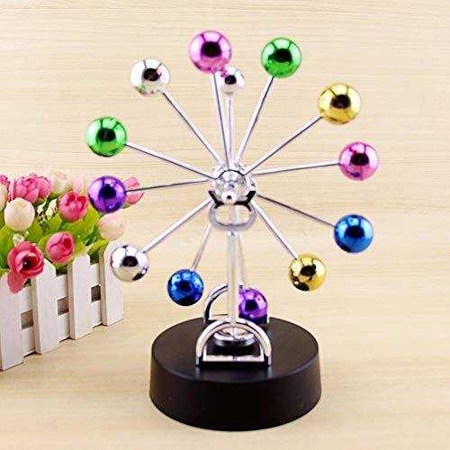 EXCEART Arte Brinquedo para Brinquedos de Mesa de Escritório Mesa de Movimento Perpétuo Com Bola Col